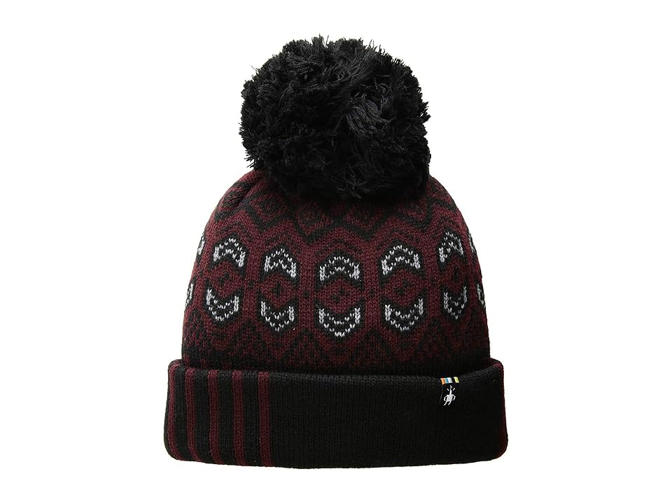 

Smartwool Crystal Ridge Pattern Hat (Fig Heather) Knit Hats