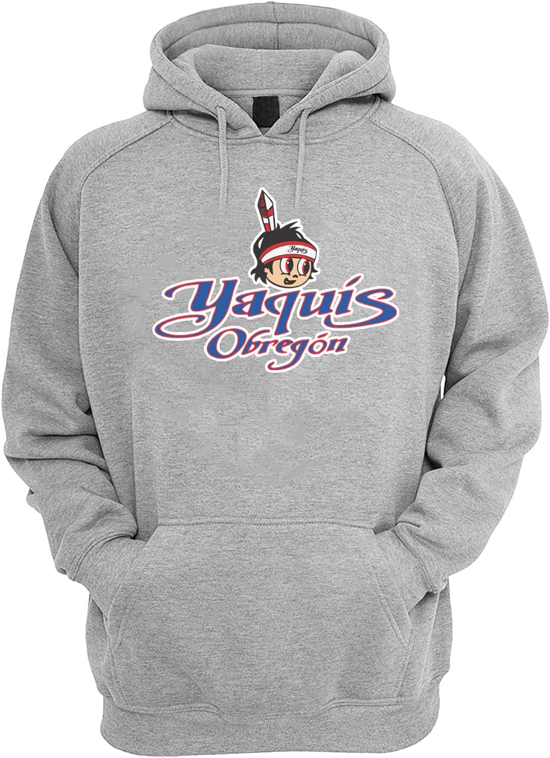 Yaquis de Obregon Baseball for Men's Hoodie Color Gray