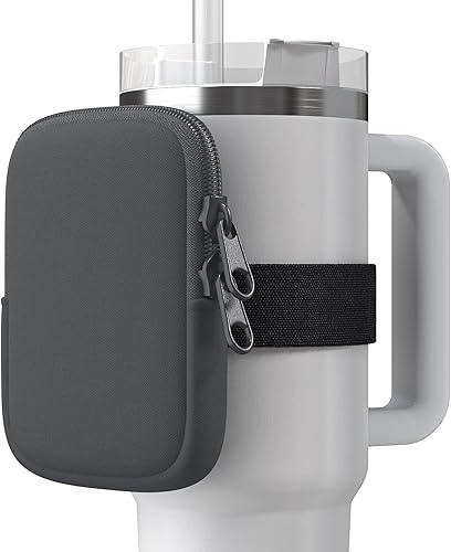 ZGFEIDE Bolsa para botella de agua para Stanley Quencher Adventure 40oz y Stanley IceFlow 20oz 30oz