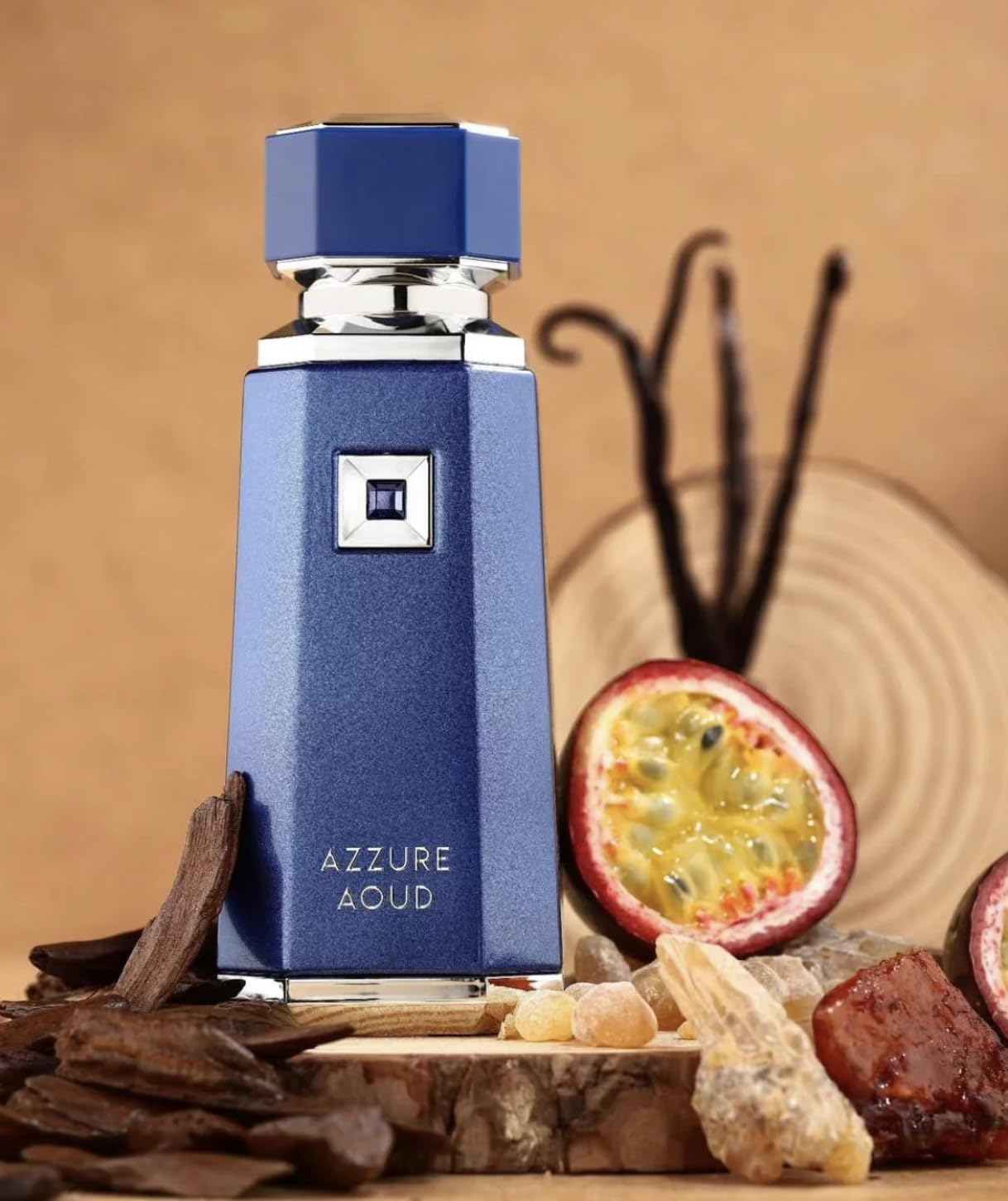 Perfumy w płynie Brun 100 ML, długotrwałe perfumy arabskie, woda perfumowana importowana z Dubaju, w tym 5 ml wielokrotnego napełniania rozpylaczem, zapach z nutami cynamonu, wanilią i praliną (Azzure