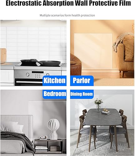 Miniatura 4 de Película protectora de pared de absorción electrostática película protectora electrostática de pared película protectora electrostática a prueba de