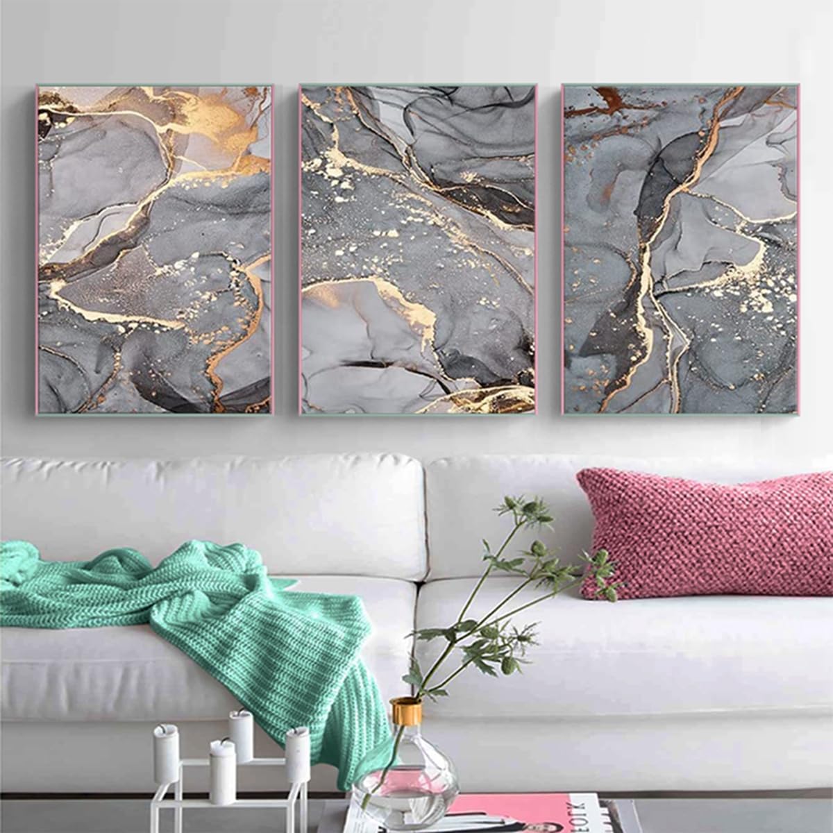 JNAOZI Islamic Pictures,Islamic Arabic Calligraphy Canvas Painting - Image 2