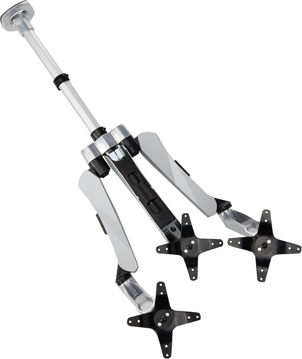 Cotytech Triple Monitor Desk Mount Spring Arm Quick Release with Clamp Base (DM-C3SA5-C)