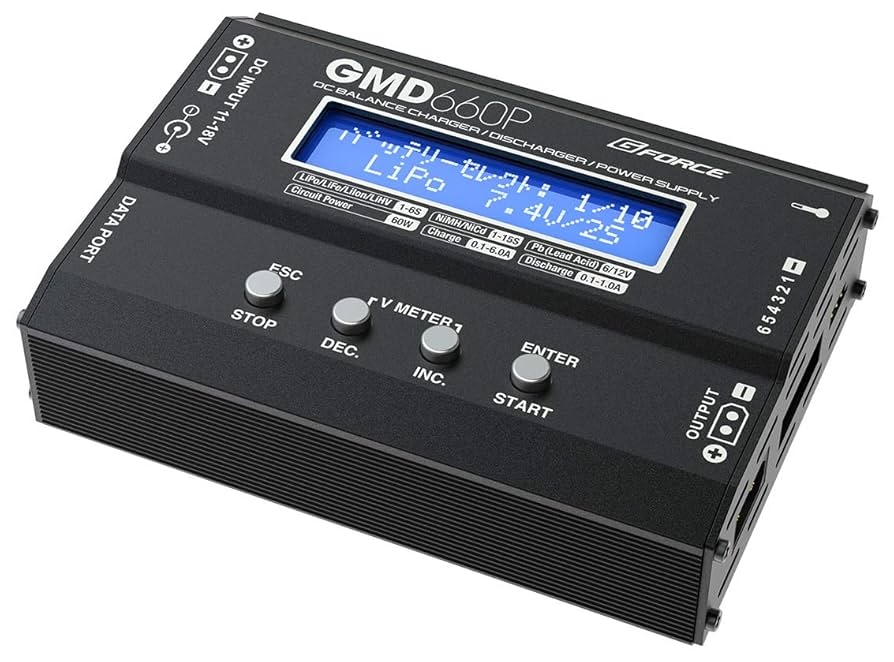 ハイテック充電器　GFORCE ESC ハイテック充電器 GFORCE ESC