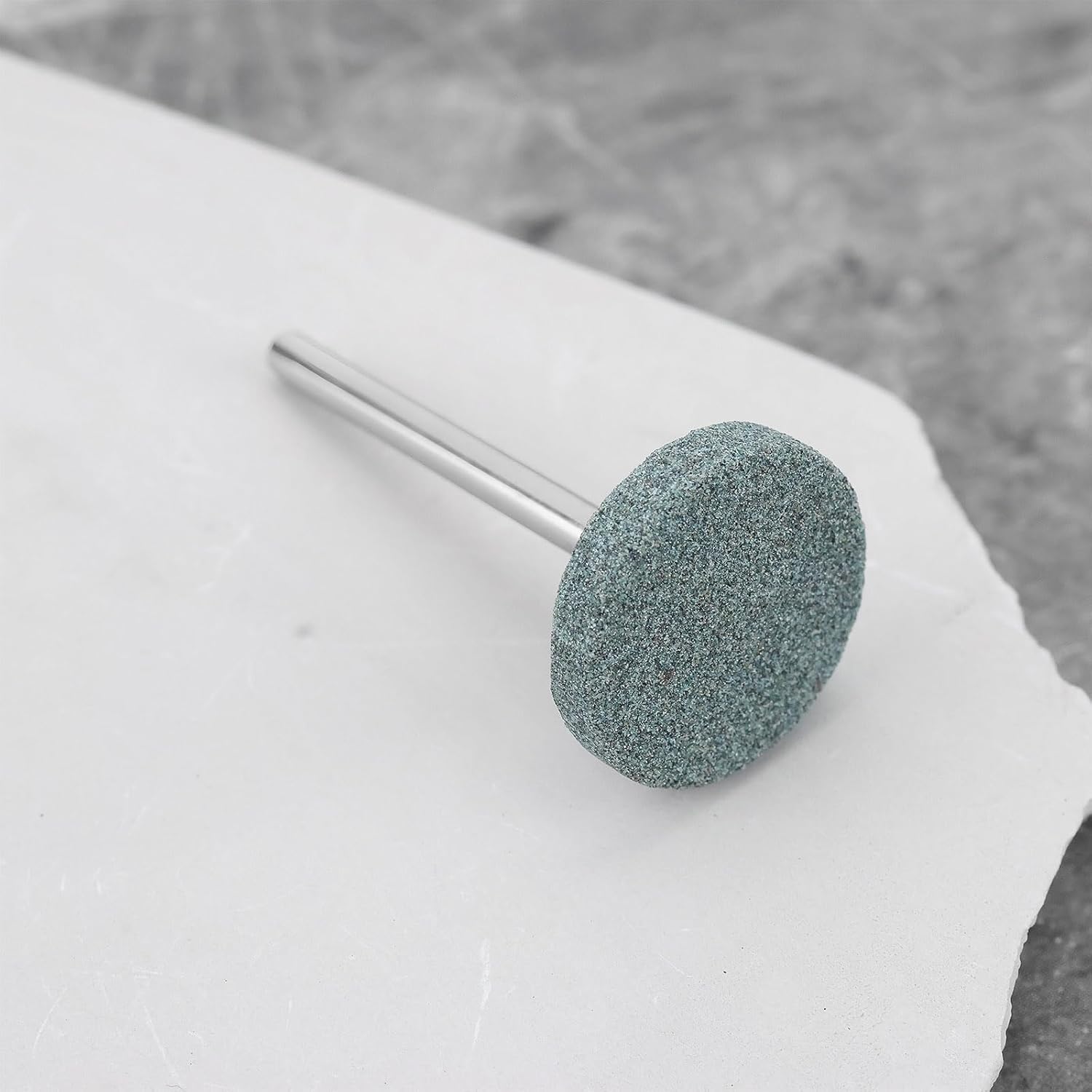 10pcs 20mm Silicon Carbide Grinding Stone Wheel 1/8 Shank Compatible with Dre-Mel