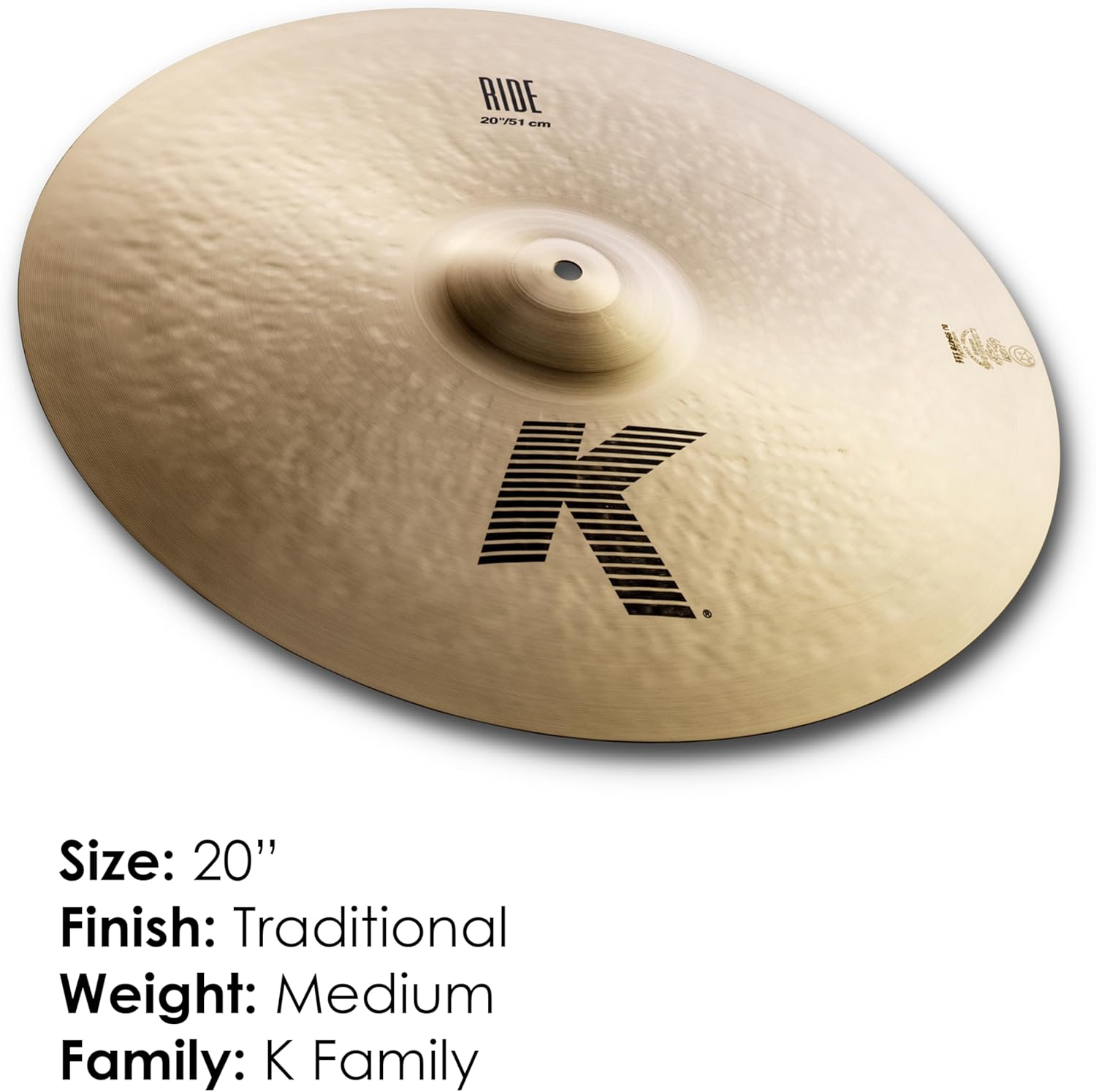 Zildjian K Series Ride Cymbal - 20 Inches