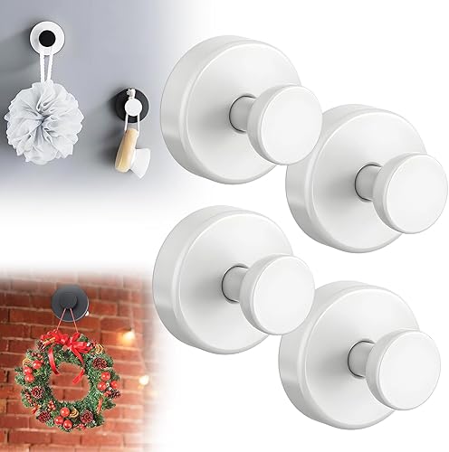 Miniatura 13 de Ganchos de ventosa para coronas en vidrio, ganchos de ventosa sin taladro, ganchos de corona para puertas delanteras, ganchos para toallas para