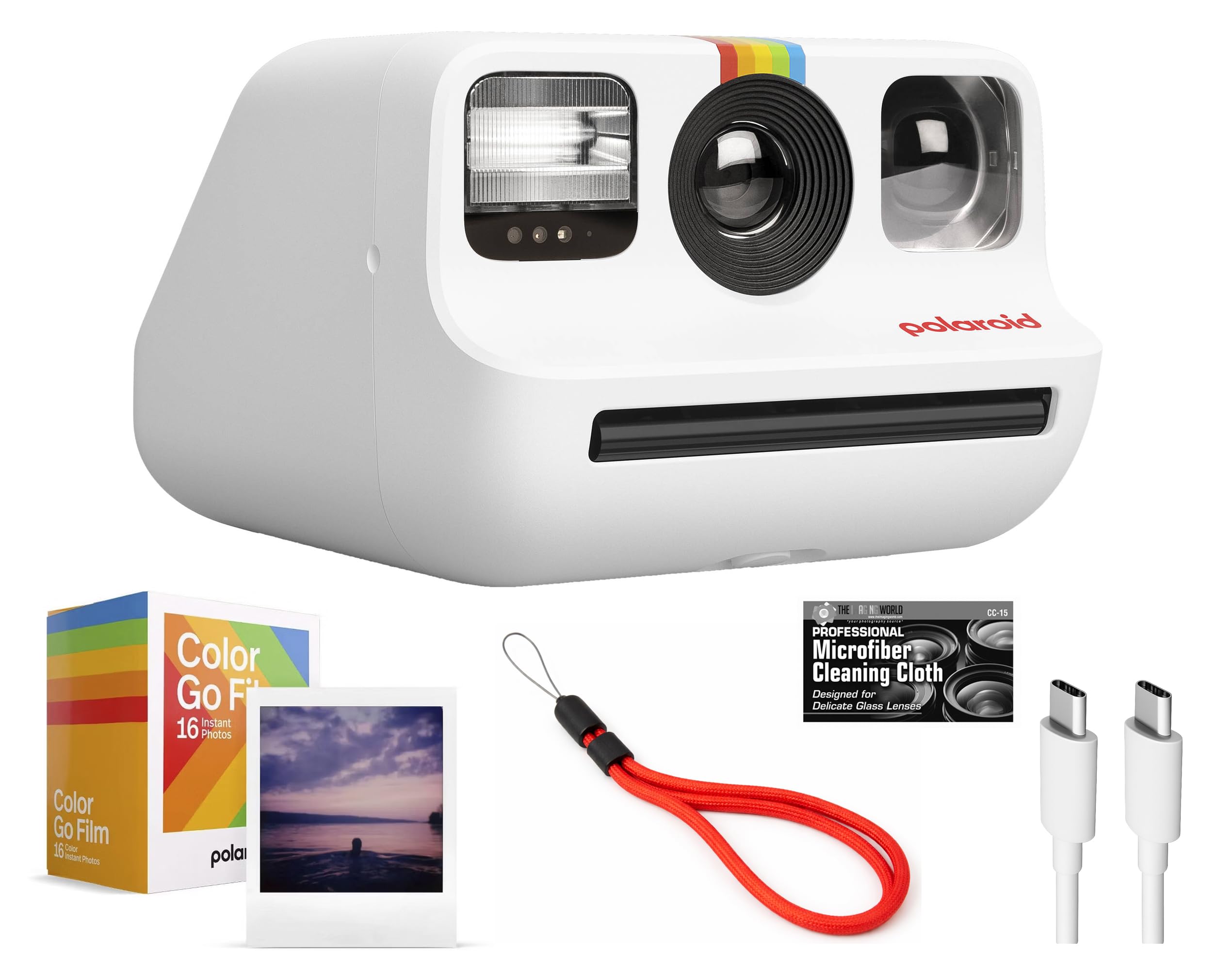 Amazon.com : Polaroid Go Instant Camera (White) with Double Pack