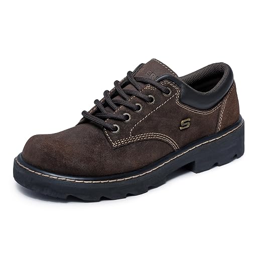 Skechers Women's Parties Mate Loafer | Modern Comfort Casual, Dress, Leather Upper, Cushioned Comfort Insole, Lace-Up Oxford