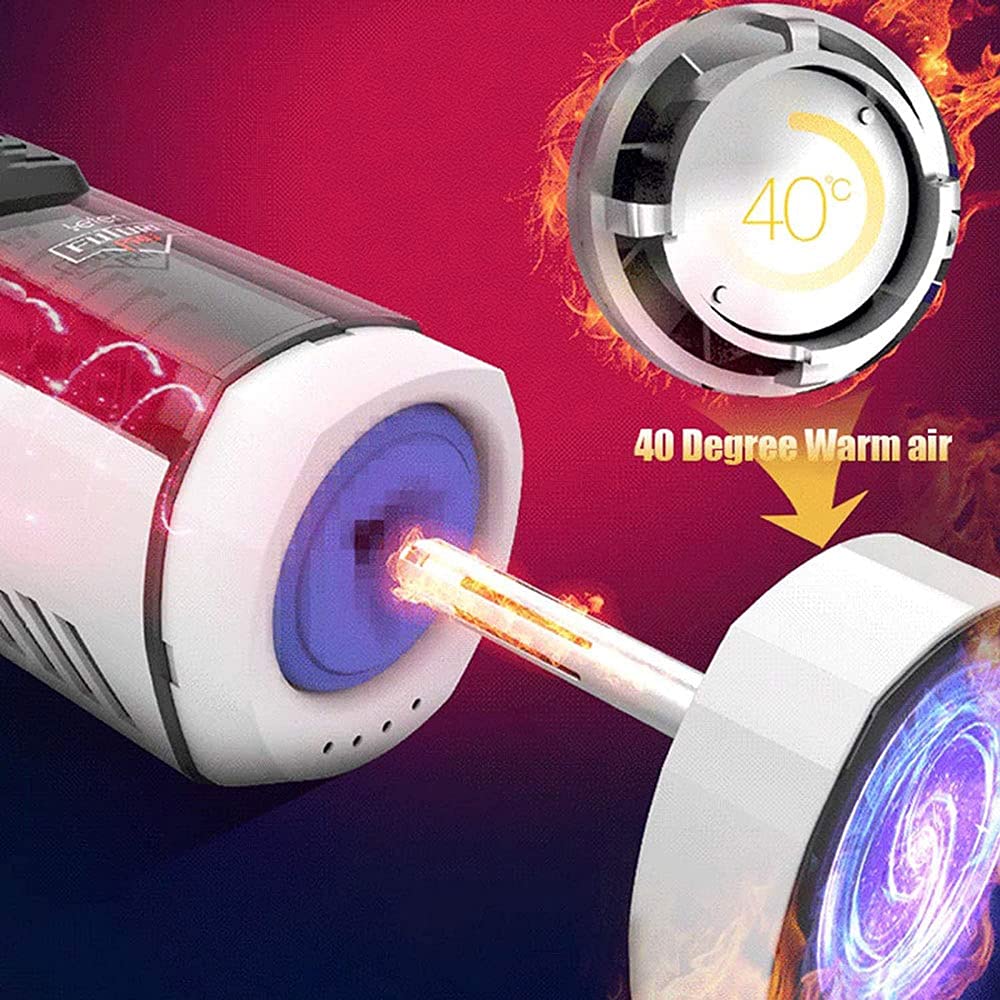 Automatischer Masturbator Mit Saugfunktion, Sexspielzeug MäNner Mastubrator Mann Vollautomatische Teleskopheizung Starker MäNnlicher Masturbator Saugen Masturbationsbecher Sexmaschine