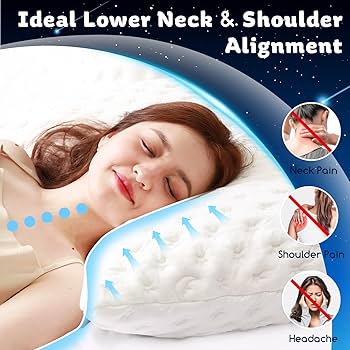 Amazon.com: Cooling Side Sleeper Pillow for Adults, Firm Bed