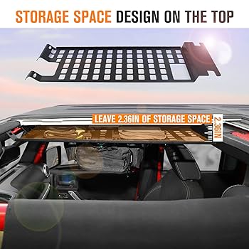 Amazon.co.jp: JeCar トップモールパネルストレージ