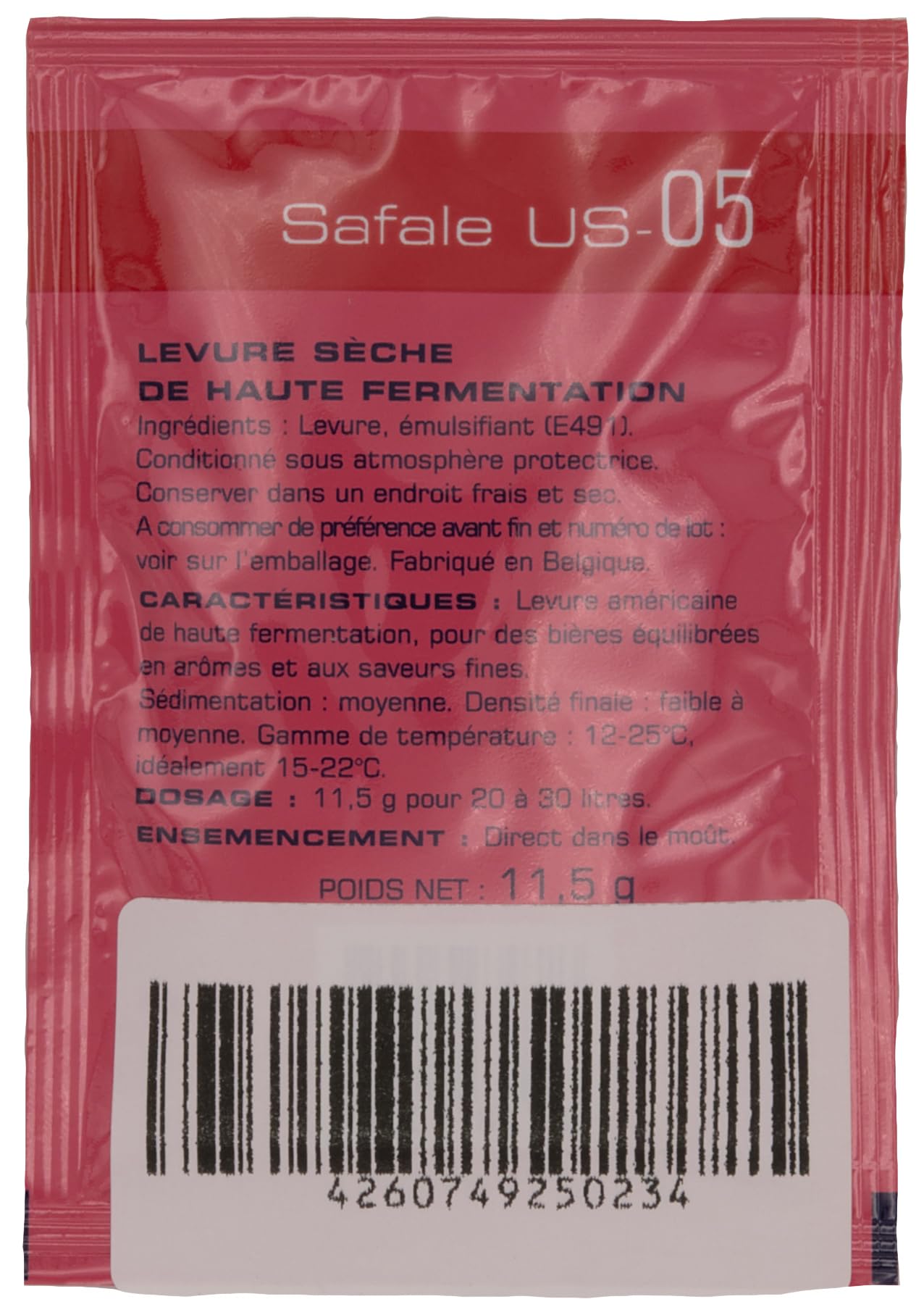 Fermentis lievito di birra US-05 W 34/70 S-33 S-23 ad alta fermentazione a bassa fermentazione (US-05)