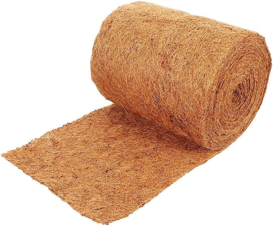 Natural Coconut Fiber Coir Plant Cover Mat, for Flowers and Plants Tree Protection Weed Mats