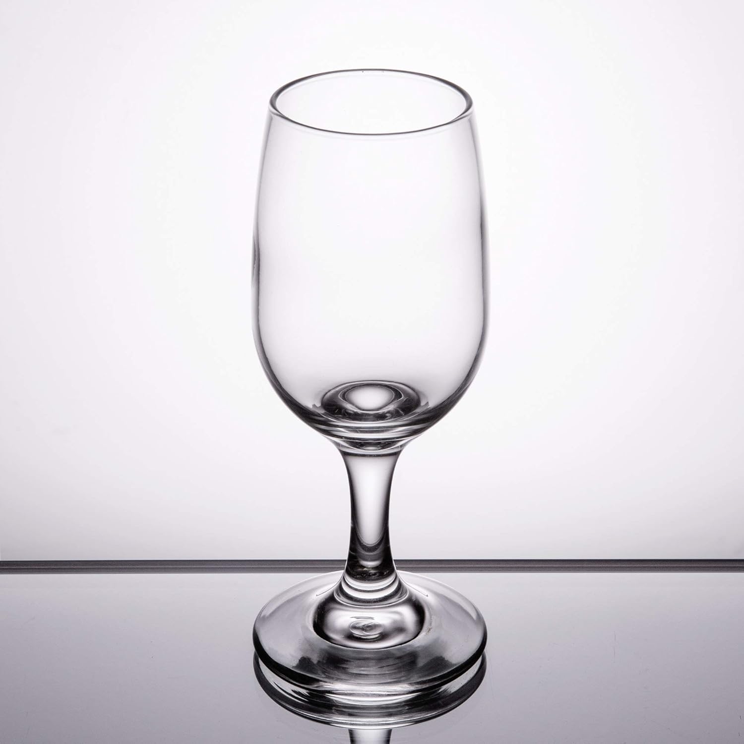 Set of 6 Happy Hour Supplies 6.5 oz Tall Wine Glass w/Signature Cocktail Picks