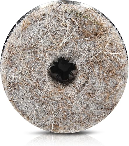 Miniatura 4 de Navaris - Almohadillas de fieltro para muebles (20 unidades, 1.0in, redondas, para patas y pies, para proteger suelos de madera dura)