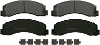 Wagner QS ZD2087 Ceramic Disc Brake Pads for 2010-2021 Ford F-150 - Chamfered Edges, Quiet Smooth Stops, OE Fit