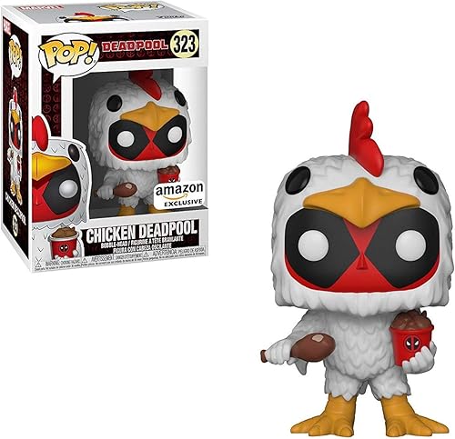 Miniatura 1 de Pop Marvel Traje de Pollo Deadpool - Figura Coleccionable, Multicolor