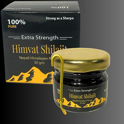 Miniatura 2 de Shilajit Shilajit orgánico puro del Himalaya extra fuerte con ashwagandha: resina Shilajit con oligominerales - Suplemento natural Shilajit de 1.06