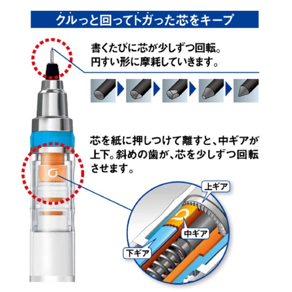 Amazon.co.jp: 三菱鉛筆(Mitsubishi Pencil) シャープペン ユニ