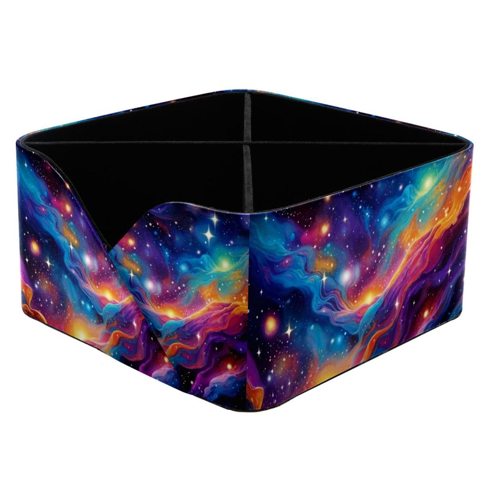 Porte-stylo rectangulaire galaxie et pot de rangement papeterie