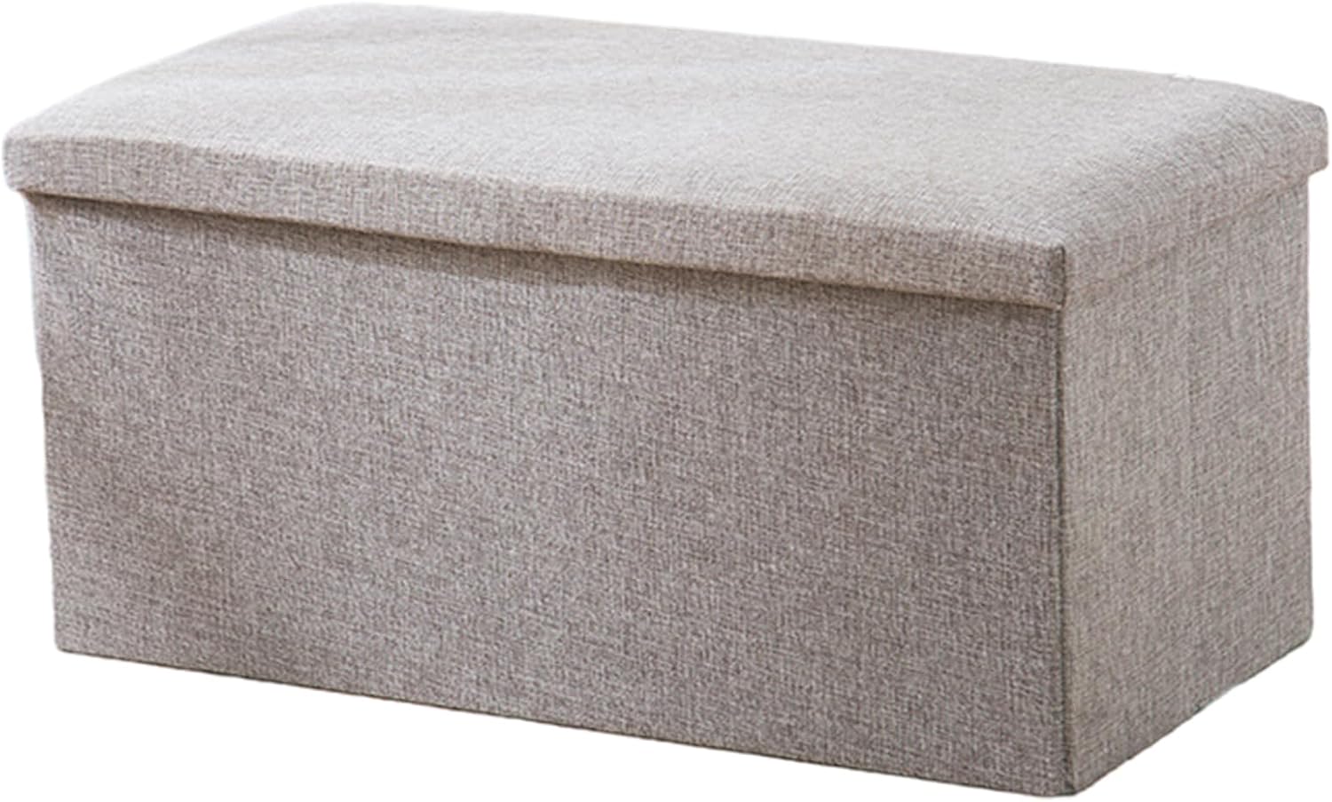 SUCADA Fabric Storage Chest Seat, Fabric Toy Chest Sofa