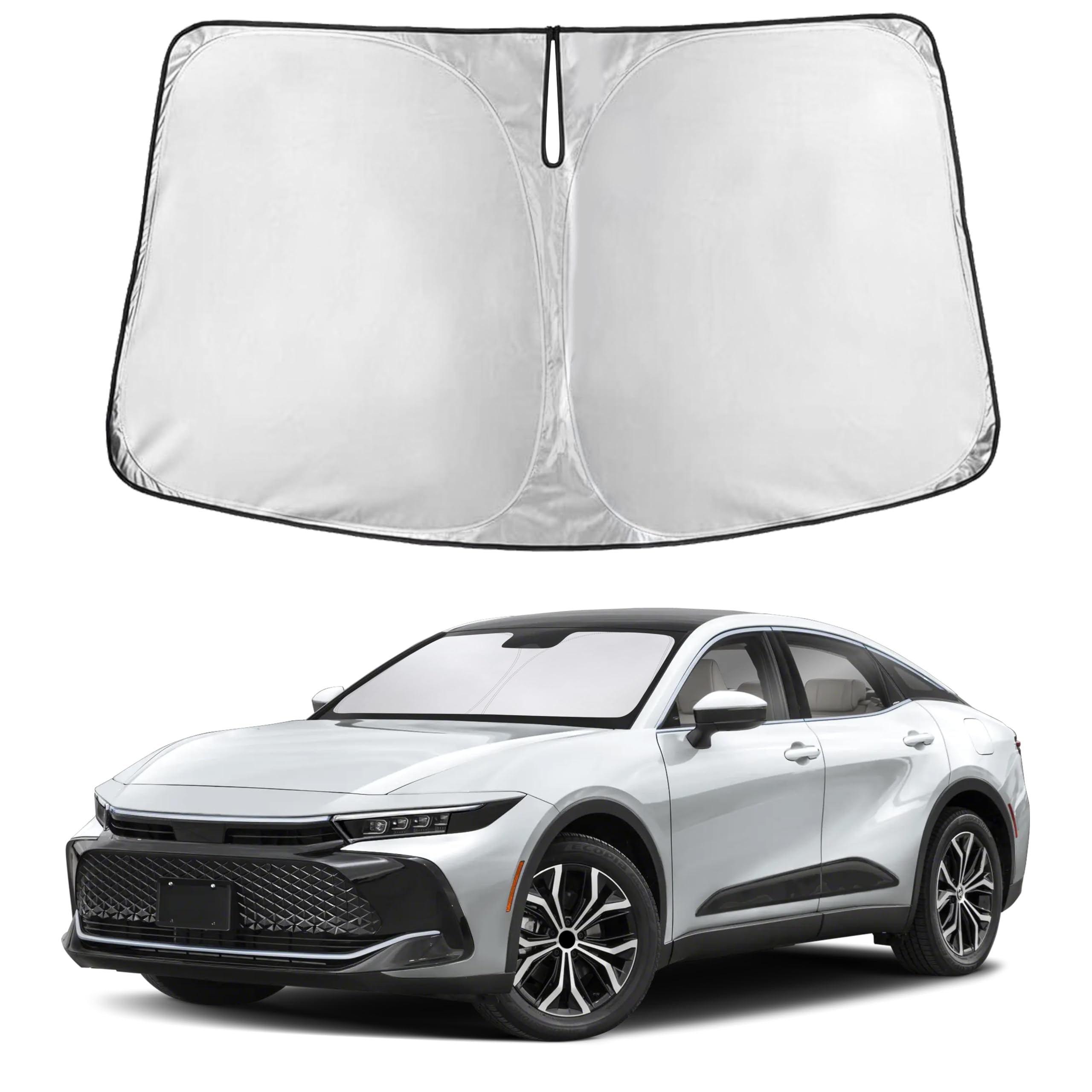 EcoNour Windshield Sunshade Compatible for Toyota Crown 2023-2024 2025 2026