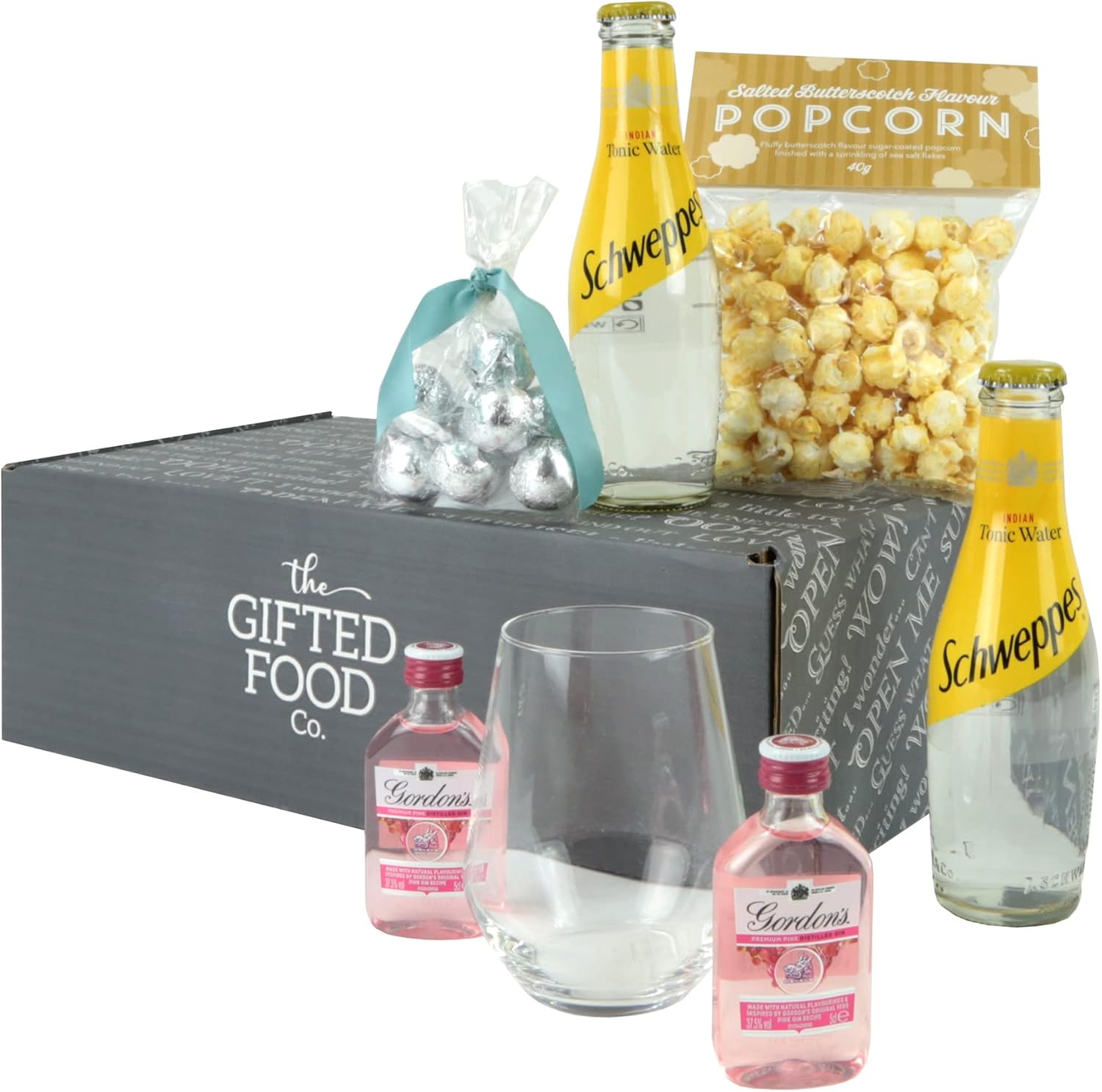 Gordons Pink Gin Gift Hamper for Gin Lovers Gift Sets for Him and for