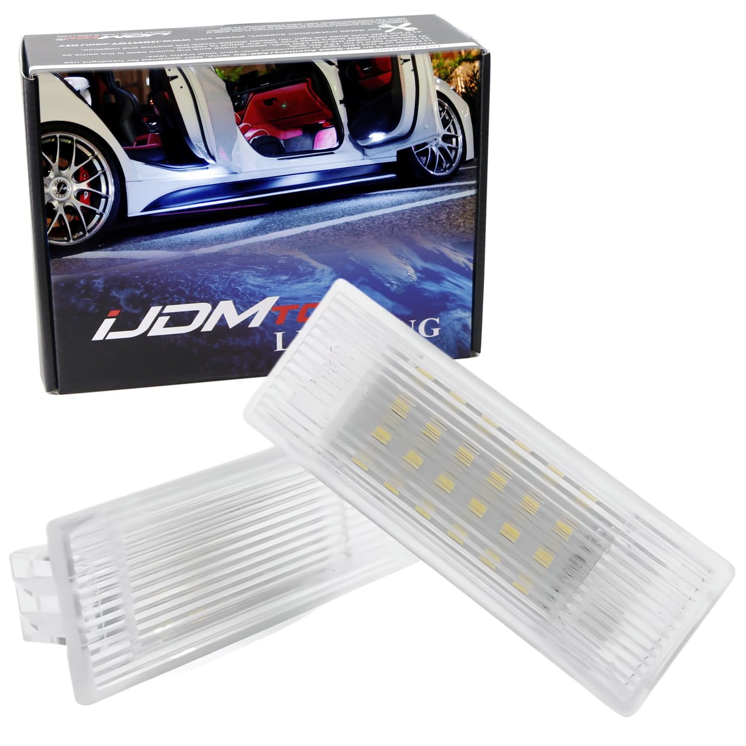 Amazon.com: iJDMTOY Error Free 18-SMD Xenon White Full LED
