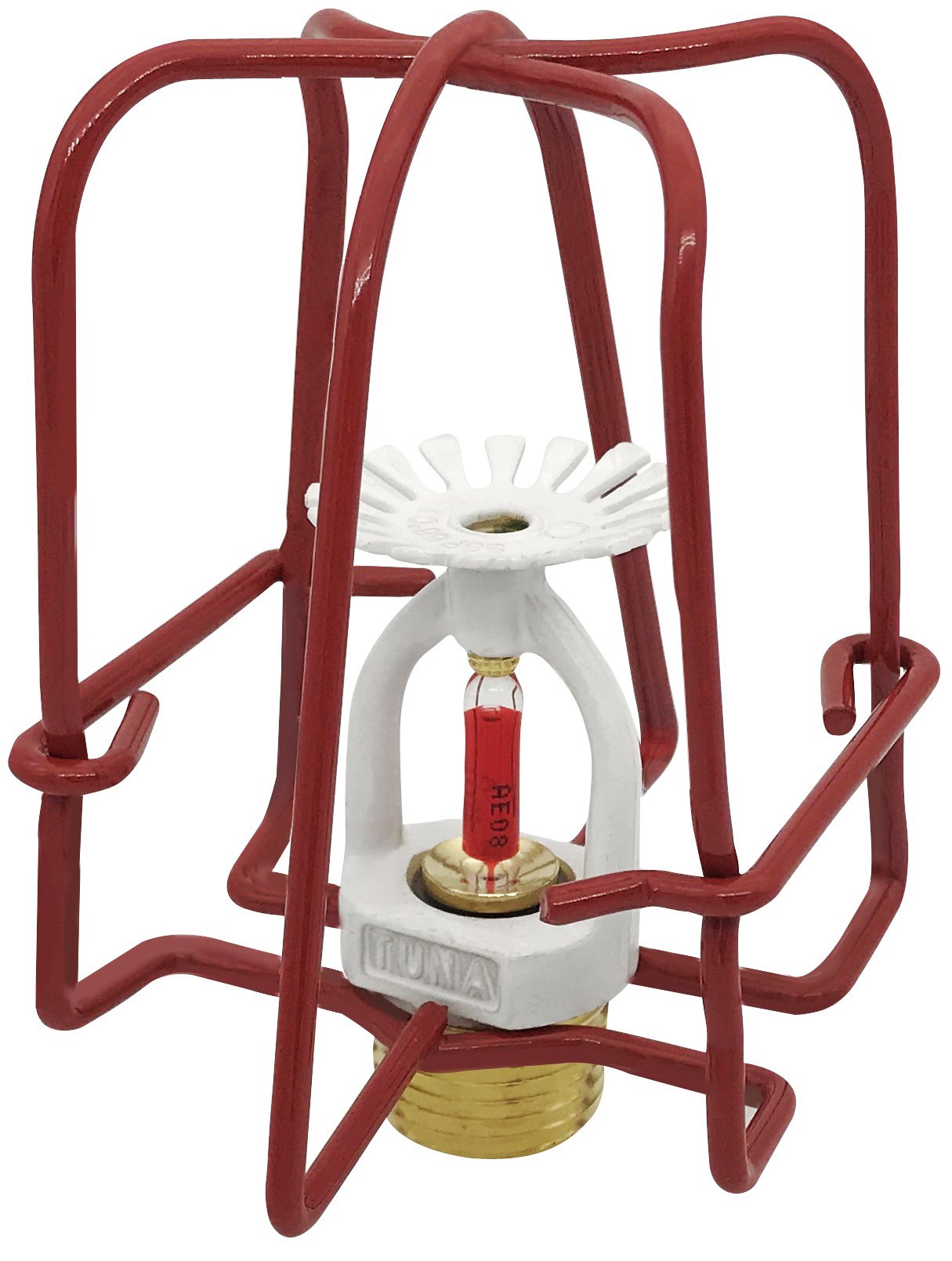 Happy Tree (6 Pack) 3/4" IPS Red Fire Sprinkler Head Guard for Pendent