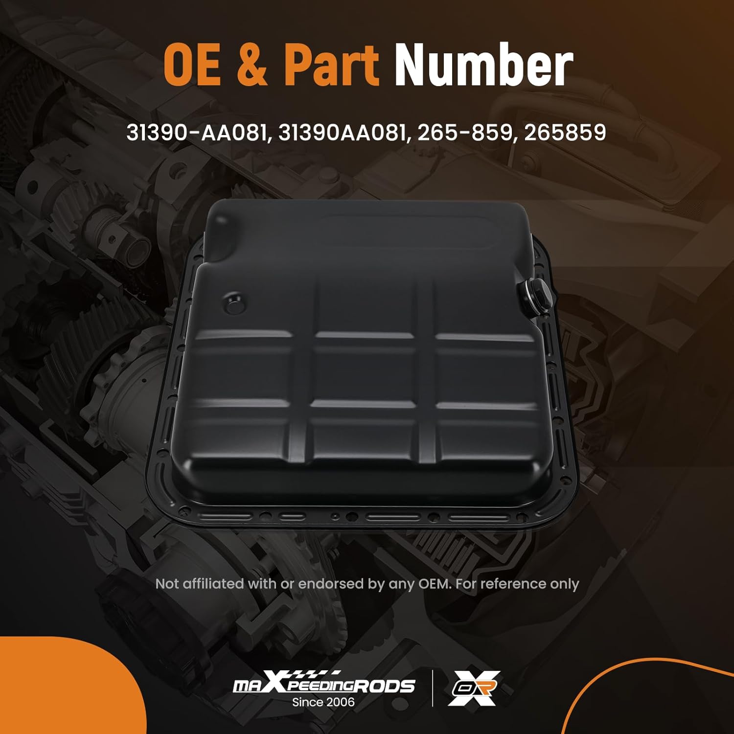 maXpeedingrods Transmission Oil Pan for Subaru Baja 2003-2006 Forester 1999-2013 Impreza 1999-2011 Legacy 2004-2009 Outback 2001-2009, Replaces# 31390AA081, 265859