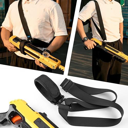 Miniatura 3 de Xxerciz Sling para pistola de sal 2.03.0, funda de nailon duradera con correa de hombro ajustable, correa de nailon portátil para usar pistola de sal