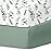 Little Grape Land Pack and Play Sheets Mini Crib Sheets Soft Breathable Pack N Play Sheets, Playard Fitted Sheet 2 Pack Stretchy Fits 38x26 Playard Mattress, Green Leaves