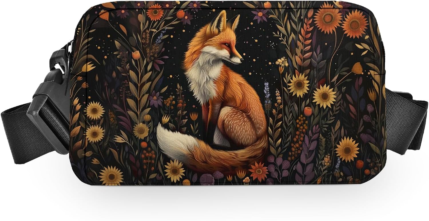 Animal Fanny Pack for Women Men Belt Bag Waterproof Waist Bags With Adjustable Straps Phone Purse Wallet Presents for Travel Sports Workout