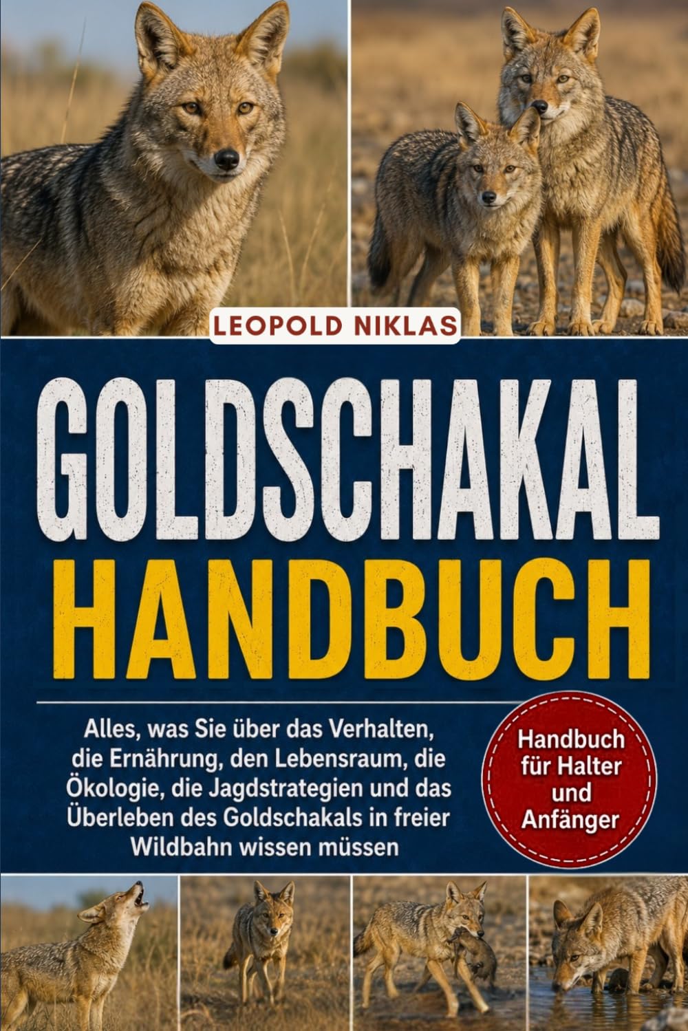 GOLDSCHAKAL-HANDBUCH: Alles, was Sie über das Verhalten, die Ernährung, den Lebensraum, die Ökologie, die Jagdstrategien und das Überleben des Goldschakals in freier Wildbahn wissen müssen