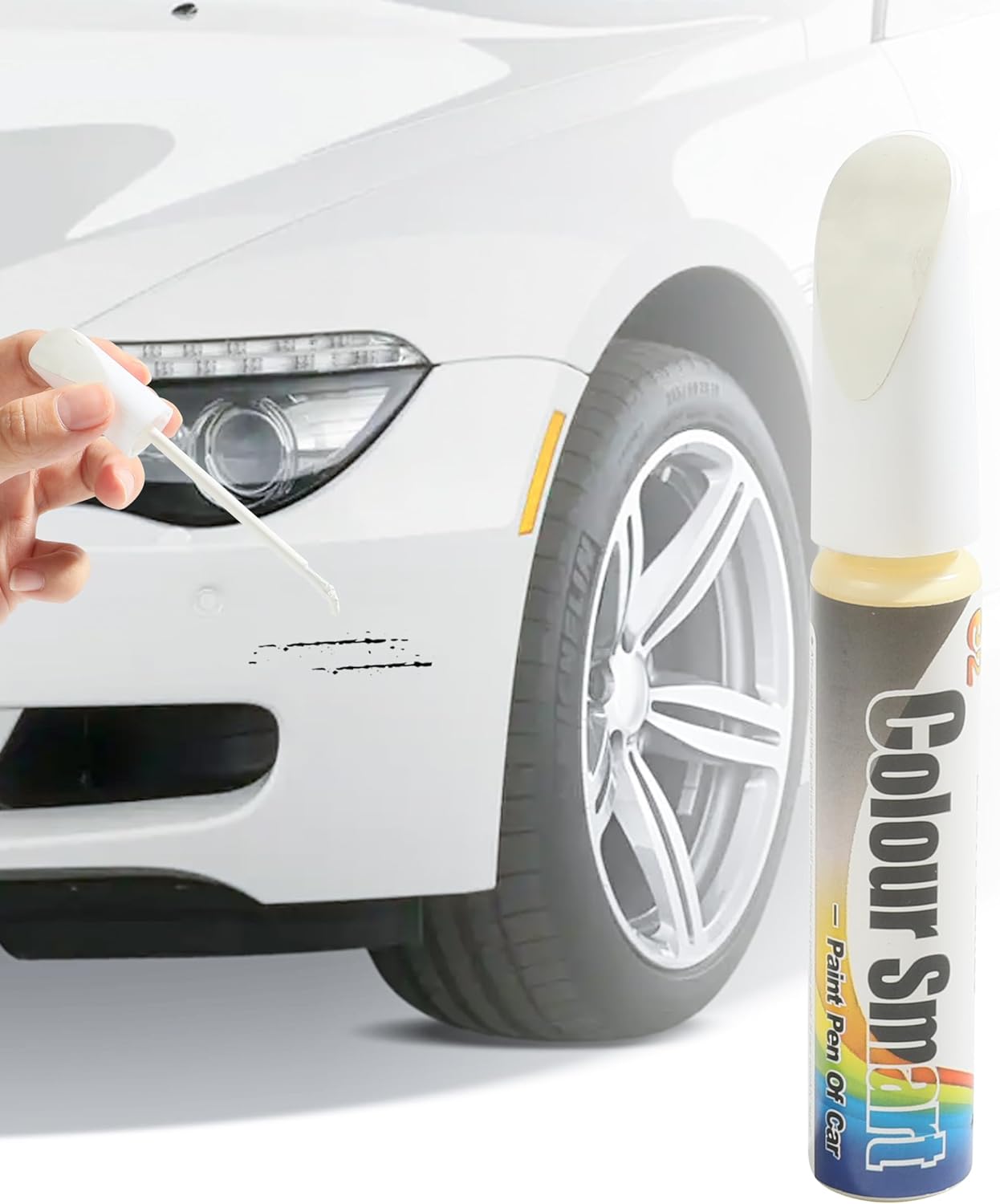 Zlirfy Car Touch Up Paint Fill Paint Pen,Automotive Paint,Touch Up Paint for Cars,Quick And Easy Car Scratch Repair Pen,Car Remover Scratch Repair Paint Pen Clear Painting Pen for Erase Car Scratches (White) Zlirfy Car Touch Up Paint Fill Paint Pen,Automotive Paint,Touch Up Paint for Cars,Quick And Easy Car Scratch Repair Pen,Car Remover Scratch Repair Paint Pen Clear Painting Pen for Erase Car Scratches (White)