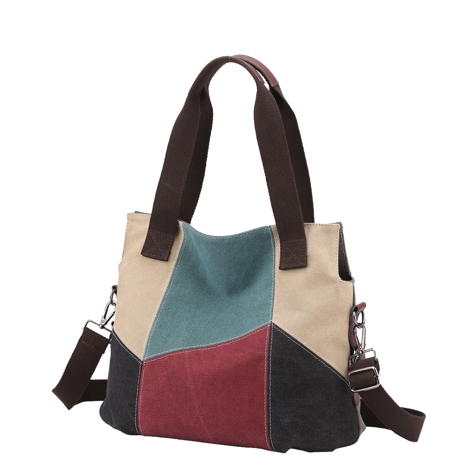 Women's Canvas Handbag Casual Shoulder Bag Shoulder Bags Retro Canvas Hobo Bag Shopper Bag
