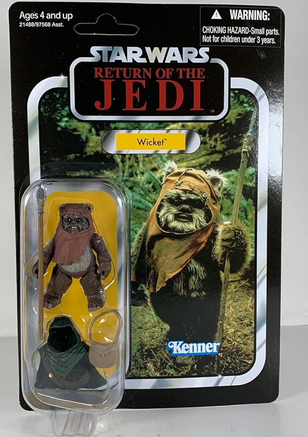 VINTAGE STAR WARS REPRODUCTION EWOK WICKET SPEAR for 3.75" ACTION