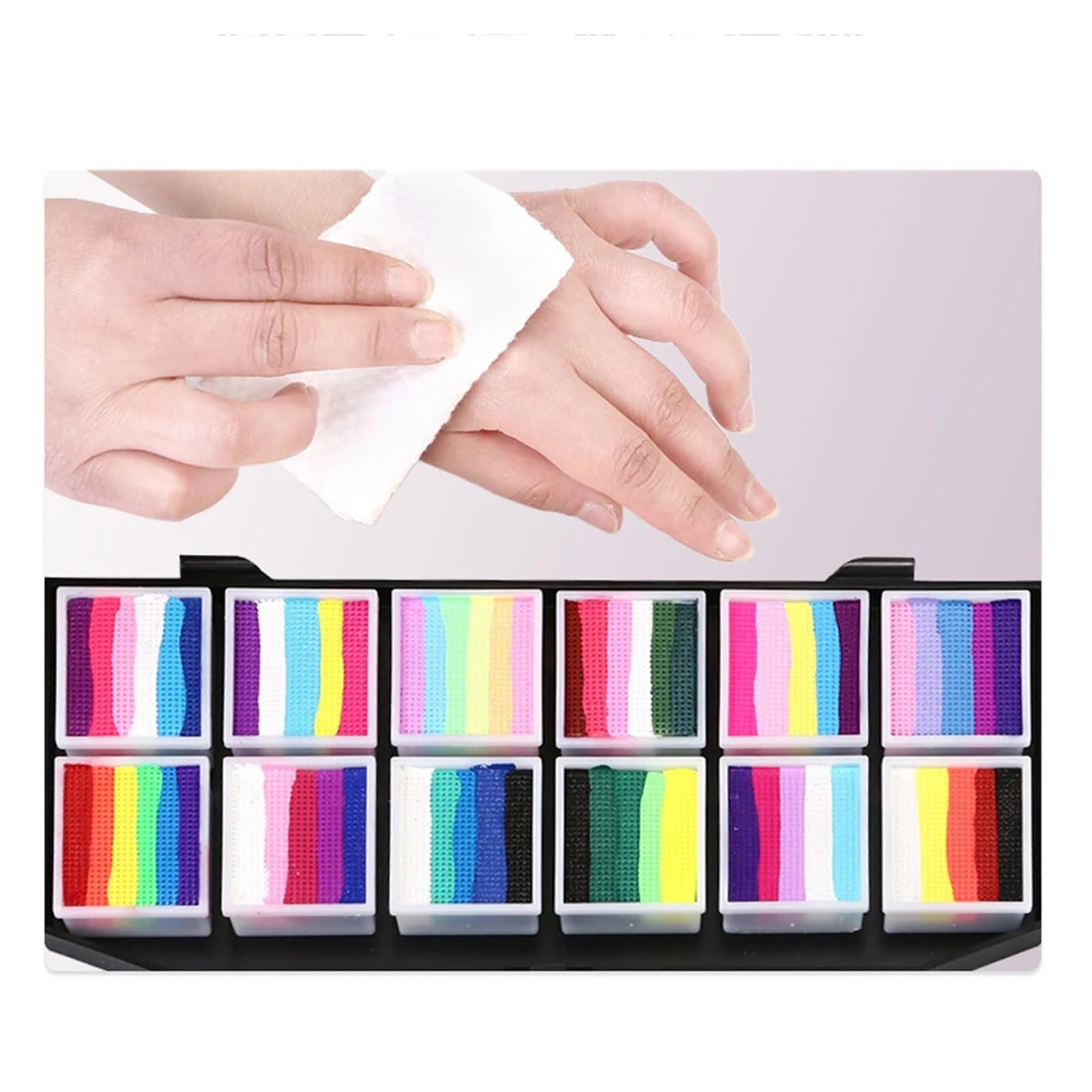 paleta de pintura corporal Pintura Corporal(B)