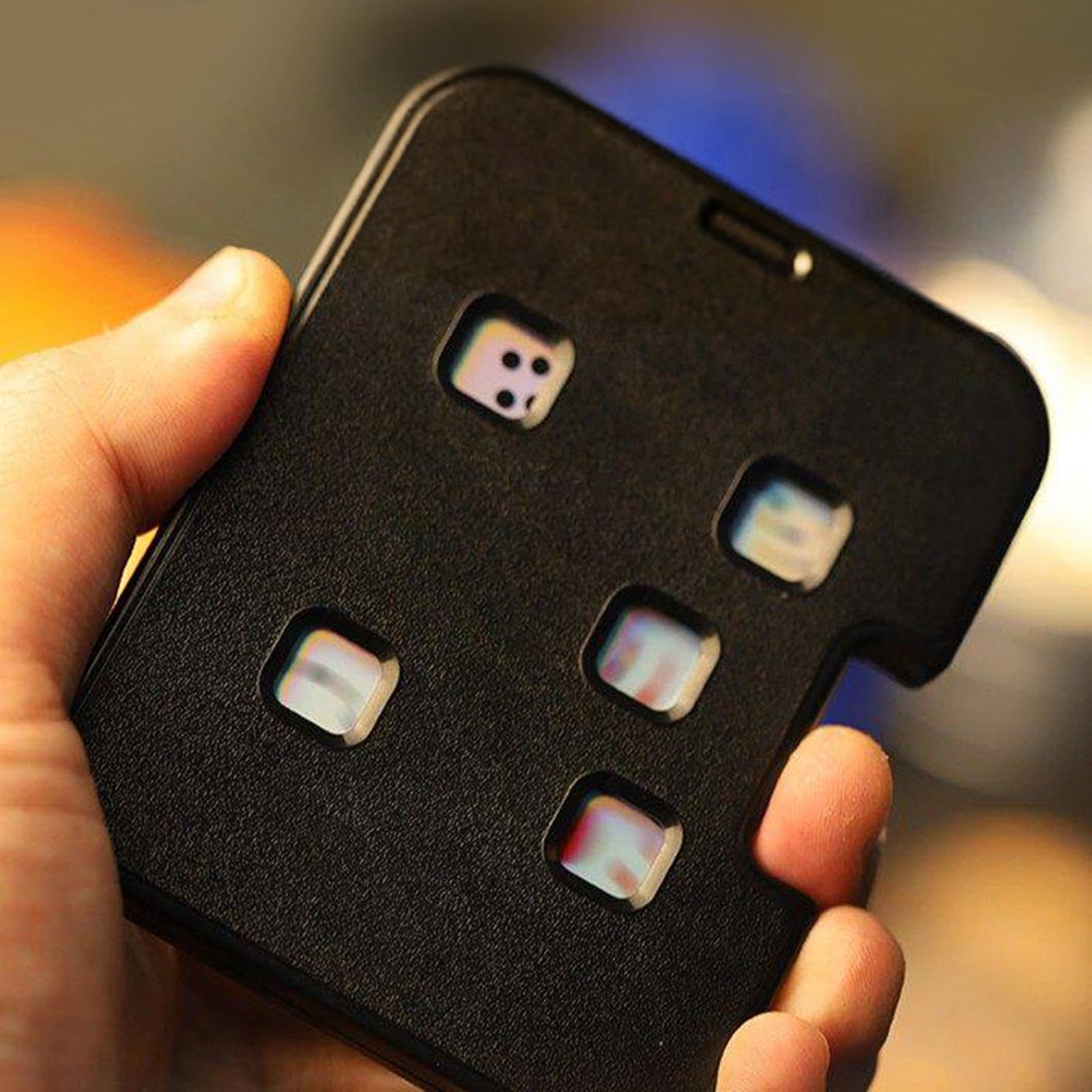 Mechanical Dice Accessories Tabletop Portable Randomness Party Toys Handheld Black-image-27