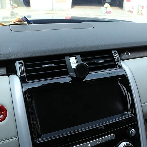 Miniatura 8 de CHEYA Aleación de aluminio Interior del coche Consola central Ventilación de aire Soporte de teléfono móvil Soporte de vehículo para Land Rover