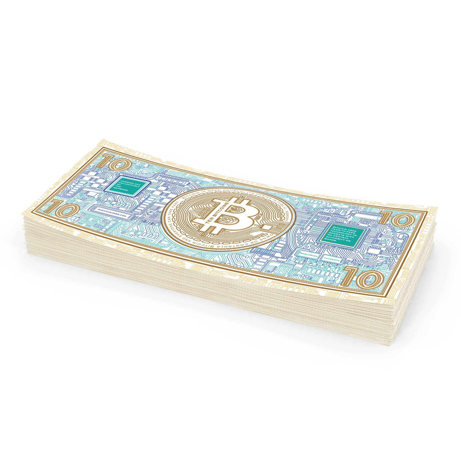 Scratch Lover Bitcoin 100 x 10 BTC to Play - Absolute New