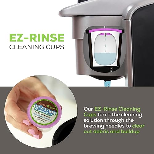 Miniatura 7 de PERFECT POD Descalcificador de cafetera de una sola porción (paquete de 2, 2 usos por paquete). Compatibilidad universal. Funciona con cafeteras