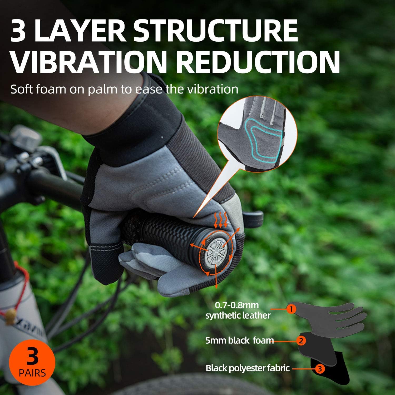 Nеw Dеаl Vgo 3Pairs Synthetic Leather Work Gloves (Size M, 3Colors,SL7584) Uр Tо 40% оƒƒ Vgo 3Pairs Synthetic Leather Work Gloves (Size M, 3Colors,SL7584)