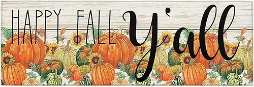 Alfombra de cocina antideslizante para decoración de casa de otoño, alfombras de cocina suaves para piso, alfombra de cocina, antideslizante,