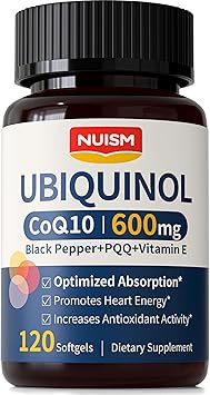 NUISM CoQ10 600mg (120 Count)