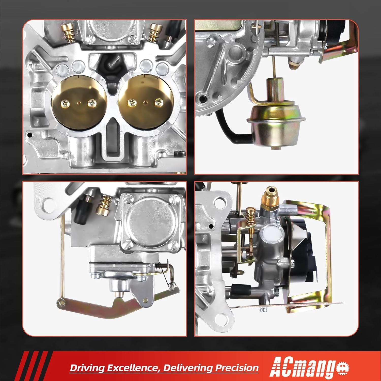 Carburetor Carb 2100/2150 - Compatible with Ford 289/302/351 Cu & Jeep Engine - Fits F100 F250 F350 - Electric Choke & Mounting Gasket - 302 Carburetor Included