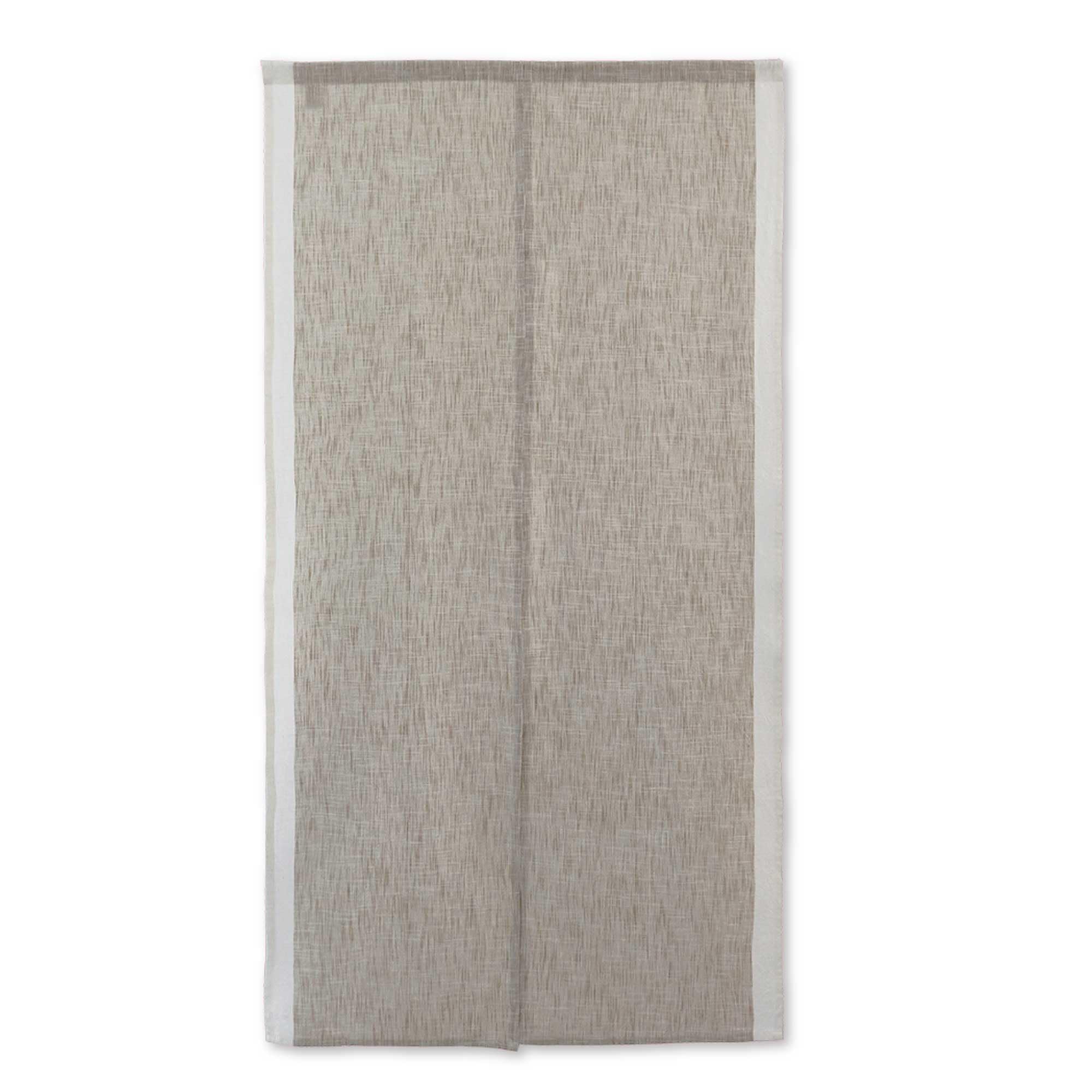 Sunnyday Fabric Doorway Curtain Janapdi Noren Tapestry (L66.9 x W33.4) Beige Slabline
