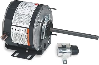 Condenser Fan Motor, 1/4 HP, 1075 RPM, 60Hz