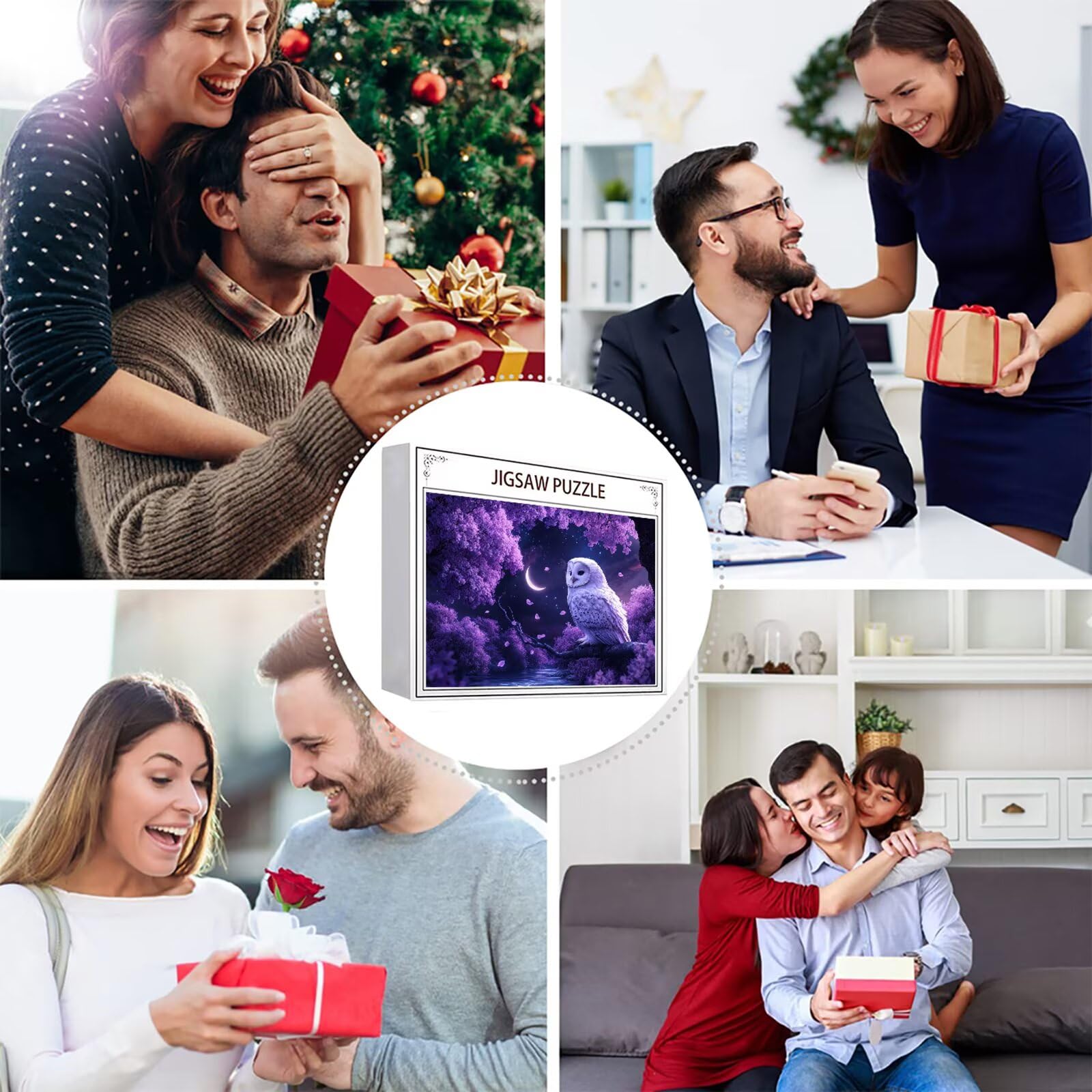 Puzzle 3000 sztuk zwierząt puzzle dla dorosłych las 122 x 81 cm Unikalne rzemiosło klasyczne 3D drewniane układanki do rodzinnych gier aktywnych, układanka do samodzielnego wykonania, nawet do